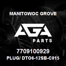 7709100929 Manitowoc Grove PLUG/ DTO6-12SB-C015 W/WEDGE | AGA Parts