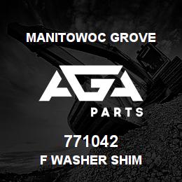 771042 Manitowoc Grove F WASHER SHIM | AGA Parts