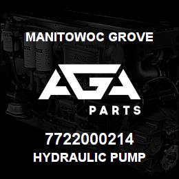 7722000214 Manitowoc Grove HYDRAULIC PUMP | AGA Parts