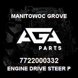 7722000332 Manitowoc Grove ENGINE DRIVE STEER PUMP | AGA Parts