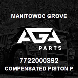 7722000892 Manitowoc Grove COMPENSATED PISTON PUMP | AGA Parts