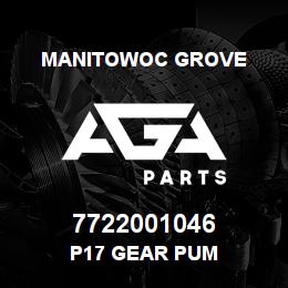 7722001046 Manitowoc Grove P17 GEAR PUM | AGA Parts