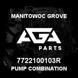7722100103R Manitowoc Grove PUMP COMBINATION | AGA Parts