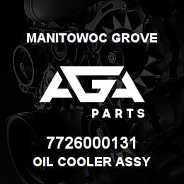 7726000131 Manitowoc Grove OIL COOLER ASSY | AGA Parts