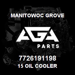 7726191198 Manitowoc Grove 15 OIL COOLER | AGA Parts