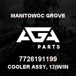 7726191199 Manitowoc Grove COOLER ASSY, 12(W/INT BYPASS) | AGA Parts