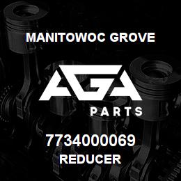 7734000069 Manitowoc Grove REDUCER | AGA Parts