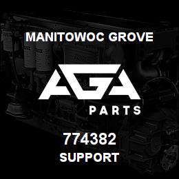774382 Manitowoc Grove SUPPORT | AGA Parts