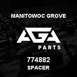774882 Manitowoc Grove SPACER | AGA Parts
