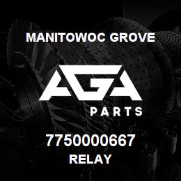 7750000667 Manitowoc Grove RELAY | AGA Parts