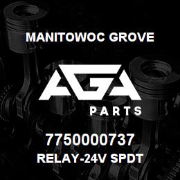7750000737 Manitowoc Grove RELAY-24V SPDT | AGA Parts