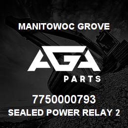7750000793 Manitowoc Grove SEALED POWER RELAY 200 AMP (12 | AGA Parts