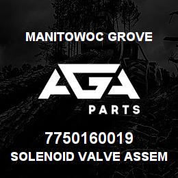 7750160019 Manitowoc Grove SOLENOID VALVE ASSEMBLY | AGA Parts