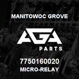 7750160020 Manitowoc Grove MICRO-RELAY | AGA Parts