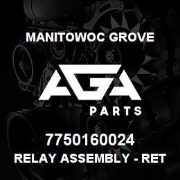 7750160024 Manitowoc Grove RELAY ASSEMBLY - RETARDER | AGA Parts