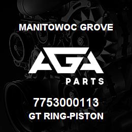 7753000113 Manitowoc Grove GT RING-PISTON | AGA Parts
