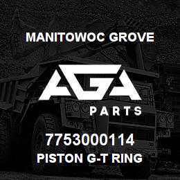7753000114 Manitowoc Grove PISTON G-T RING | AGA Parts