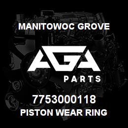 7753000118 Manitowoc Grove PISTON WEAR RING | AGA Parts