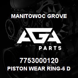 7753000120 Manitowoc Grove PISTON WEAR RING-6 DIA | AGA Parts