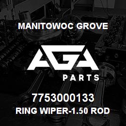 7753000133 Manitowoc Grove RING WIPER-1.50 ROD | AGA Parts