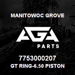 7753000207 Manitowoc Grove GT RING-6.50 PISTON | AGA Parts