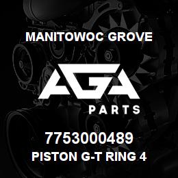 7753000489 Manitowoc Grove PISTON G-T RING 4 | AGA Parts