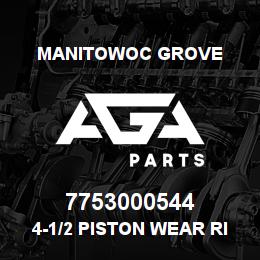 7753000544 Manitowoc Grove 4-1/2 PISTON WEAR RING | AGA Parts