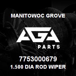 7753000679 Manitowoc Grove 1.500 DIA ROD WIPER RING | AGA Parts