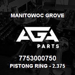 7753000750 Manitowoc Grove PISTONG RING - 2.375 | AGA Parts