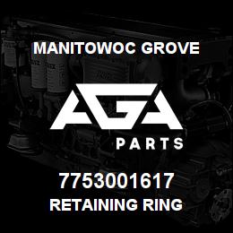 7753001617 Manitowoc Grove RETAINING RING | AGA Parts