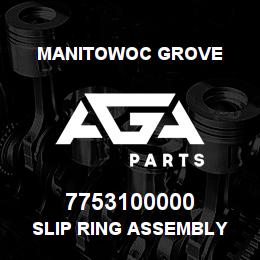 7753100000 Manitowoc Grove SLIP RING ASSEMBLY | AGA Parts