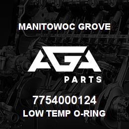 7754000124 Manitowoc Grove LOW TEMP O-RING | AGA Parts