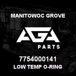7754000141 Manitowoc Grove LOW TEMP O-RING | AGA Parts