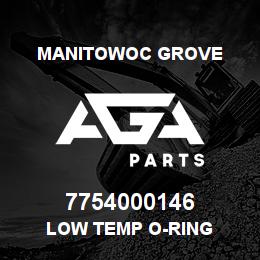 7754000146 Manitowoc Grove LOW TEMP O-RING | AGA Parts