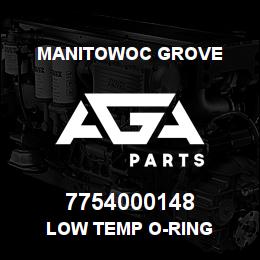 7754000148 Manitowoc Grove LOW TEMP O-RING | AGA Parts