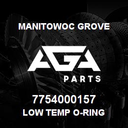 7754000157 Manitowoc Grove LOW TEMP O-RING | AGA Parts