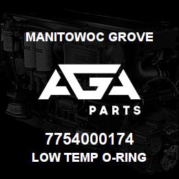7754000174 Manitowoc Grove LOW TEMP O-RING | AGA Parts