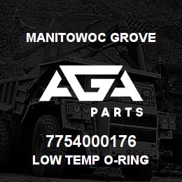 7754000176 Manitowoc Grove LOW TEMP O-RING | AGA Parts