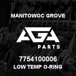 7754100006 Manitowoc Grove LOW TEMP O-RING | AGA Parts