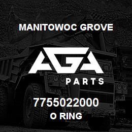 7755022000 Manitowoc Grove O RING | AGA Parts