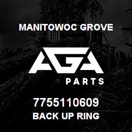 7755110609 Manitowoc Grove BACK UP RING | AGA Parts