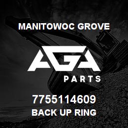 7755114609 Manitowoc Grove BACK UP RING | AGA Parts