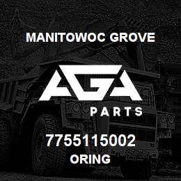 7755115002 Manitowoc Grove ORING | AGA Parts