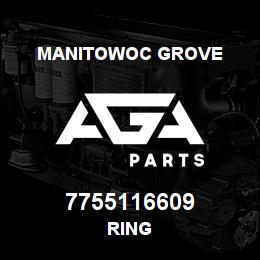 7755116609 Manitowoc Grove RING | AGA Parts