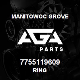 7755119609 Manitowoc Grove RING | AGA Parts