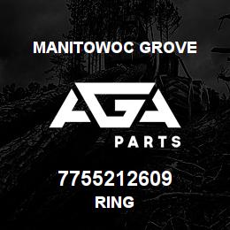 7755212609 Manitowoc Grove RING | AGA Parts