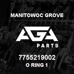 7755219002 Manitowoc Grove O RING 1 | AGA Parts