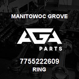 7755222609 Manitowoc Grove RING | AGA Parts