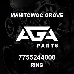 7755244000 Manitowoc Grove RING | AGA Parts