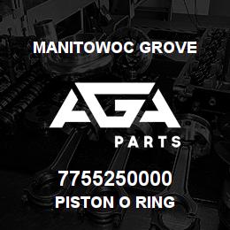 7755250000 Manitowoc Grove PISTON O RING | AGA Parts
